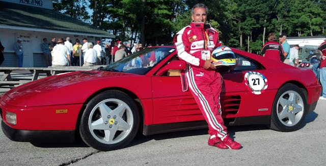 1992 Ferrari 348ts profile David Curro
