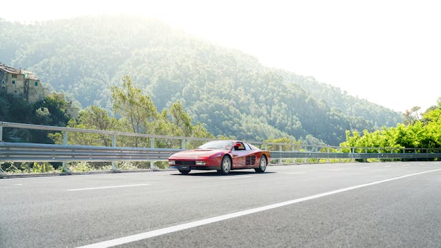 Ferrari testarossa front