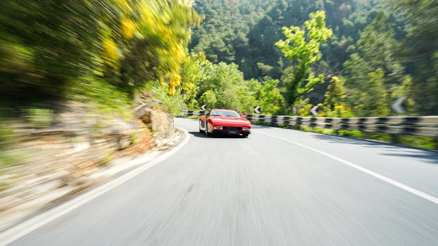 ferrari testarossa monaco italy driving