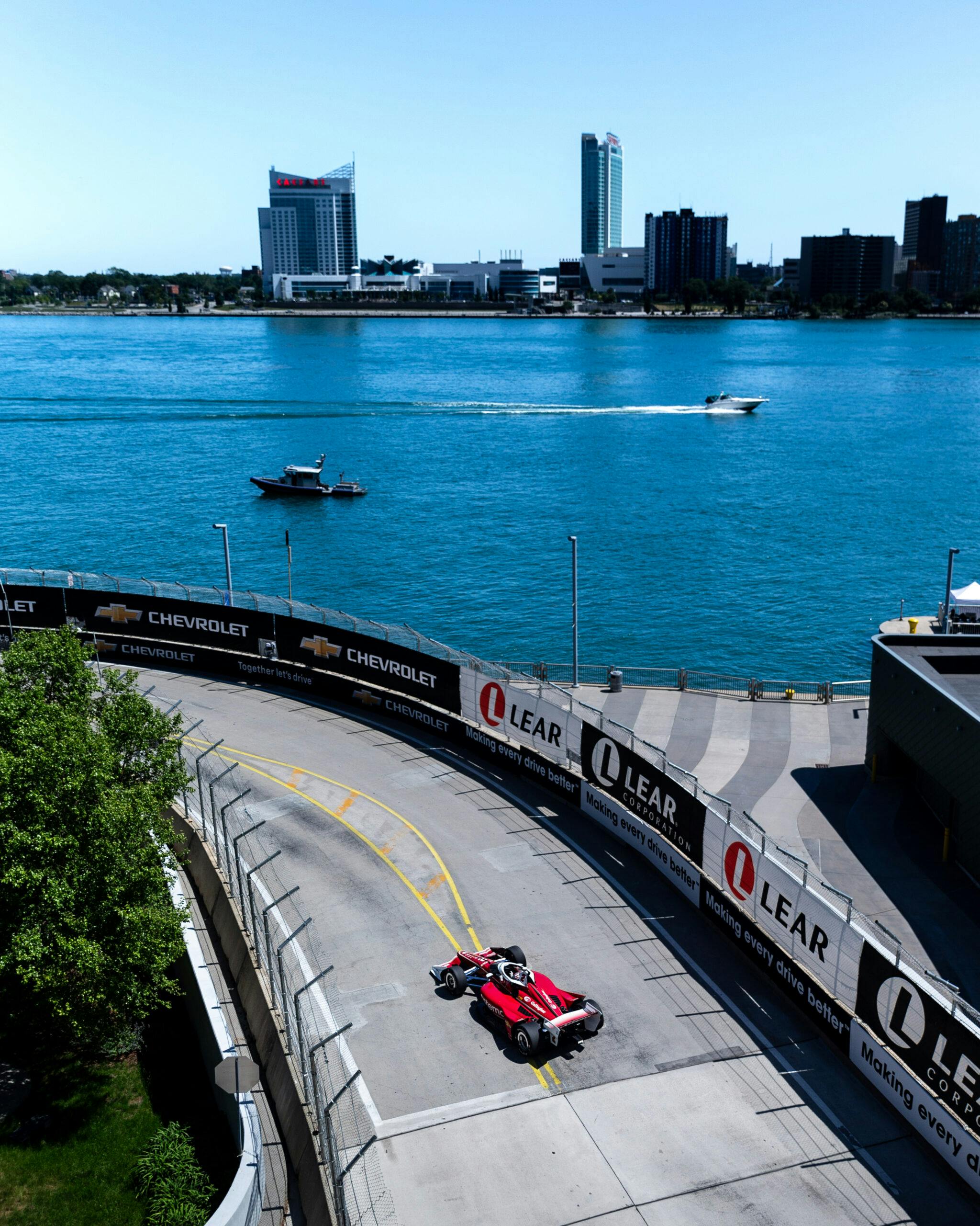 Detroit Grand Prix Indy car racing