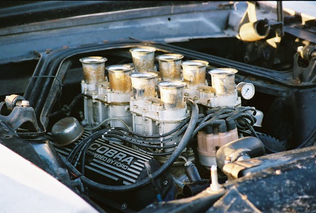 1966 Ford Mustang V8 engine Weber carbs