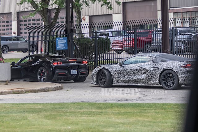 Ferrari SF90 with Chevrolet ZR1