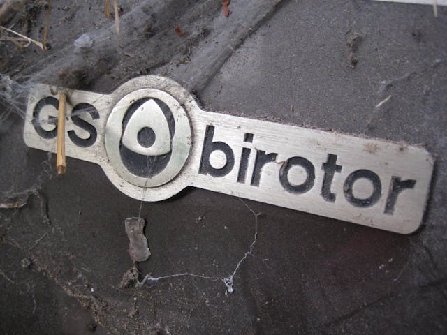 Citroen GS Birotor badge