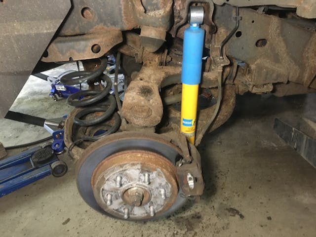 Nissan Aramada suspension brake