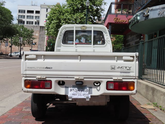 Honda Acty Kei Truck rear