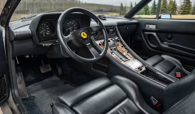Ferrari 400 gt automatic interior