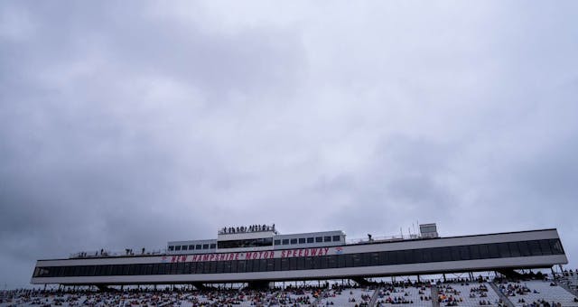 New Hampshire Motor Speedway clouds