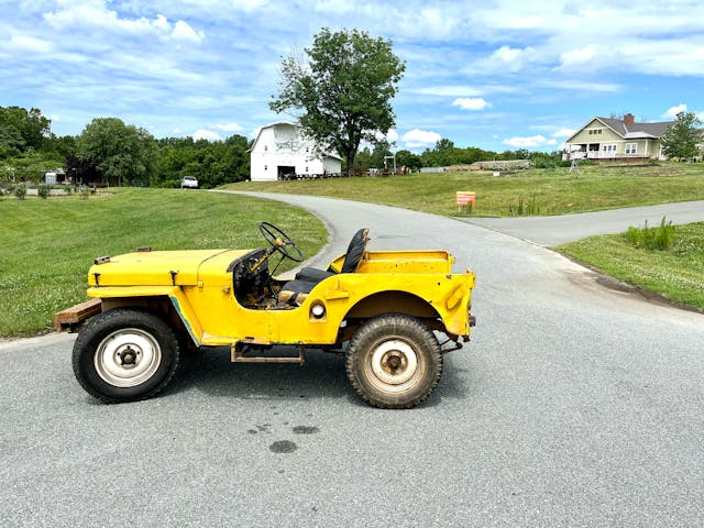 Willys Jeep CJ 2A Old Yella neighborhood