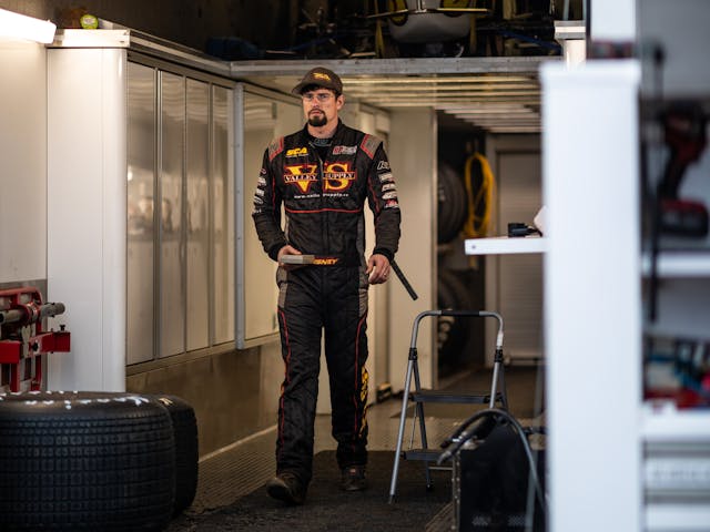 Port Royal Pennsylvania Dirt Track Spring Car Racing driver portrait