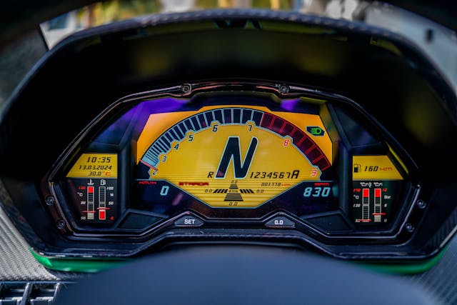 Lamborghini Veneno Gauges dash