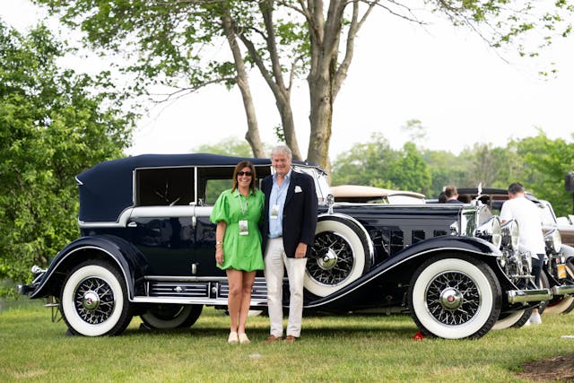 1931 Cadillac 452A All-Weather Phaeton owners 2024 Greenwich Concours Best In Show