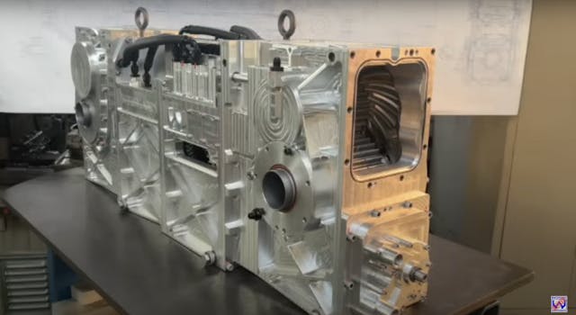 Weismann 12 speed all wheel drive transaxle