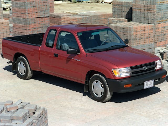 Tacoma front three quarter extended cab