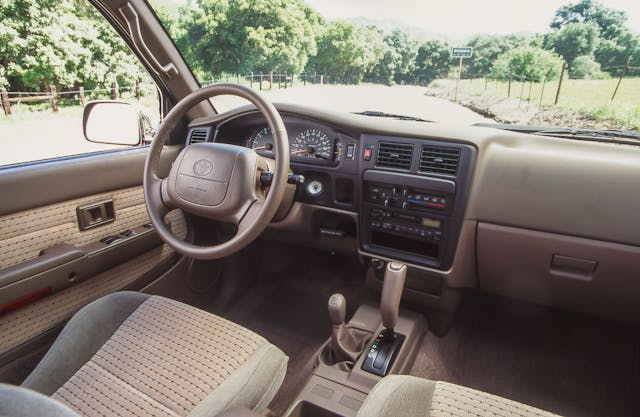 first gen toyota tacoma interior front full
