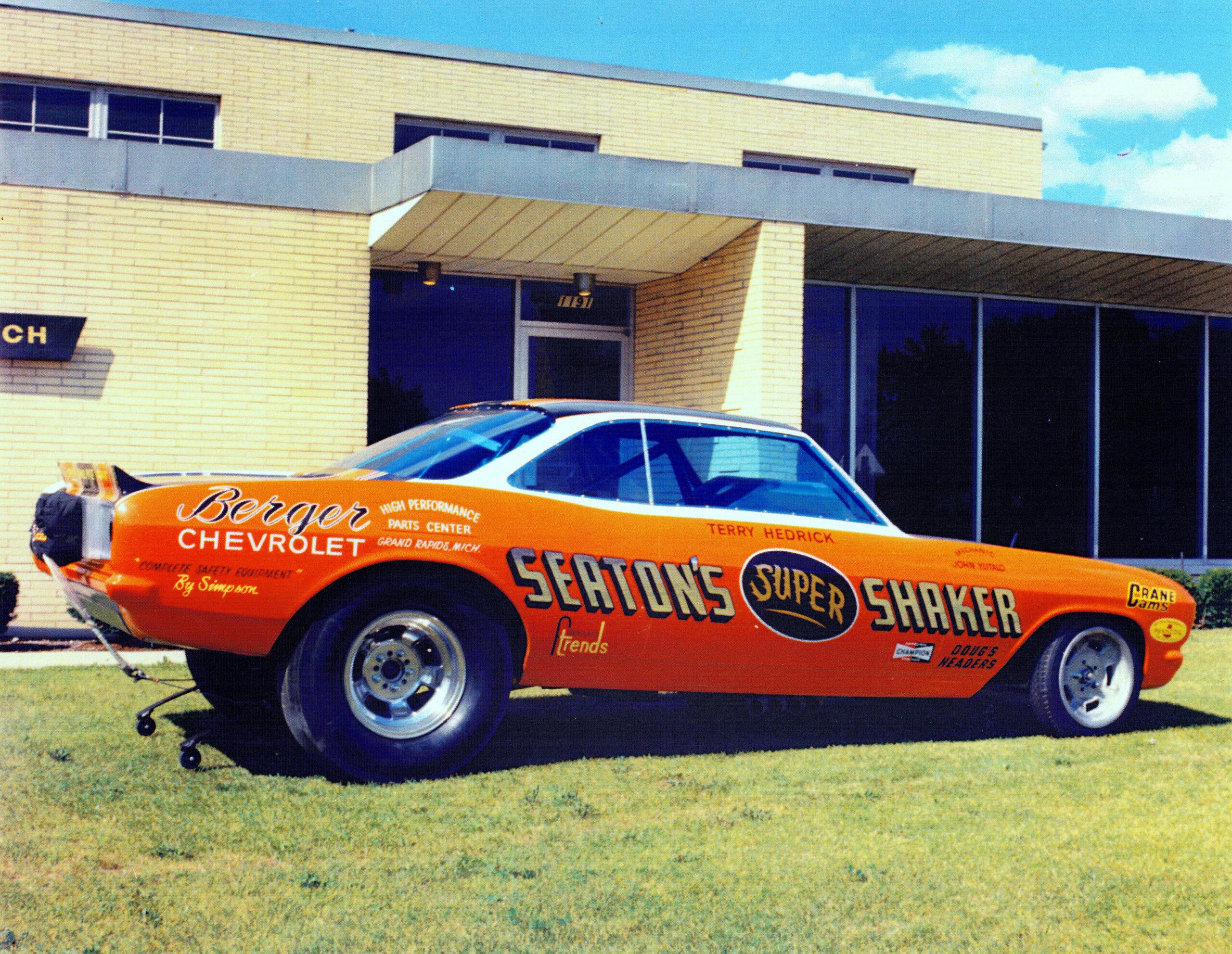 terry hedrick funny car seatons shaker