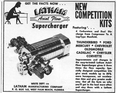 Latham Supercharger ad