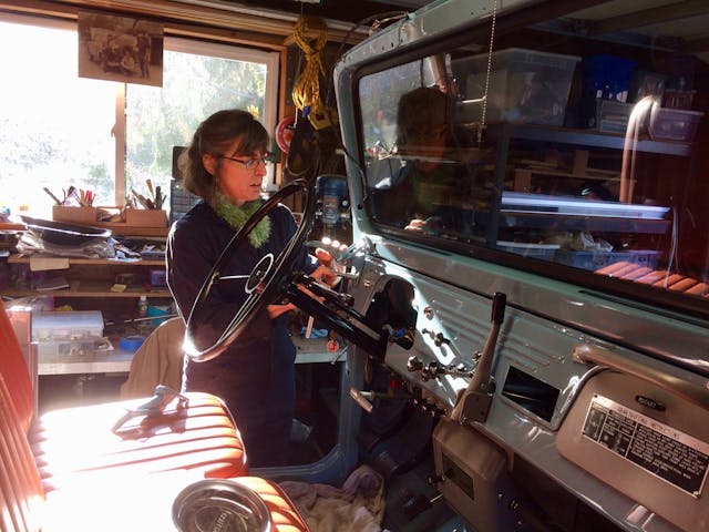 1967 Toyota FJ40 Land Cruiser Susan Berdan dash