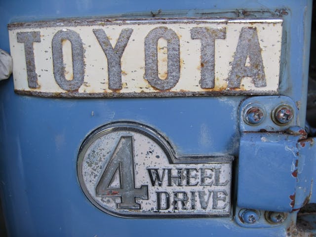 1967 Toyota FJ40 Land Cruiser unrestored