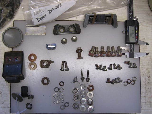 1967 Toyota FJ40 Land Cruiser hardware