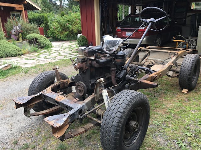 1967 Toyota FJ40 Land Cruiser rolling chassis
