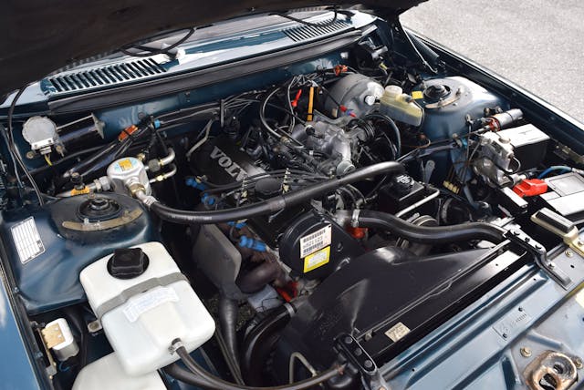 1993 Volvo 240 Classic Limited Wagon engine detail