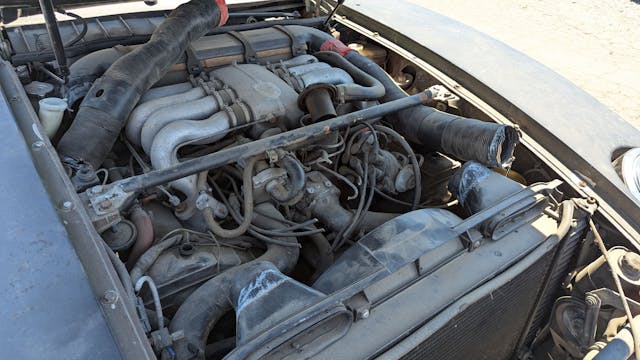 1979 Porsche 928 engine bay