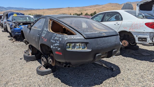 1979 Porsche 928 rear three quarter