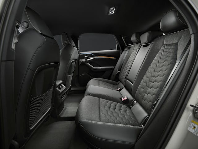 Audi A6 Sportback e-tron rear seats