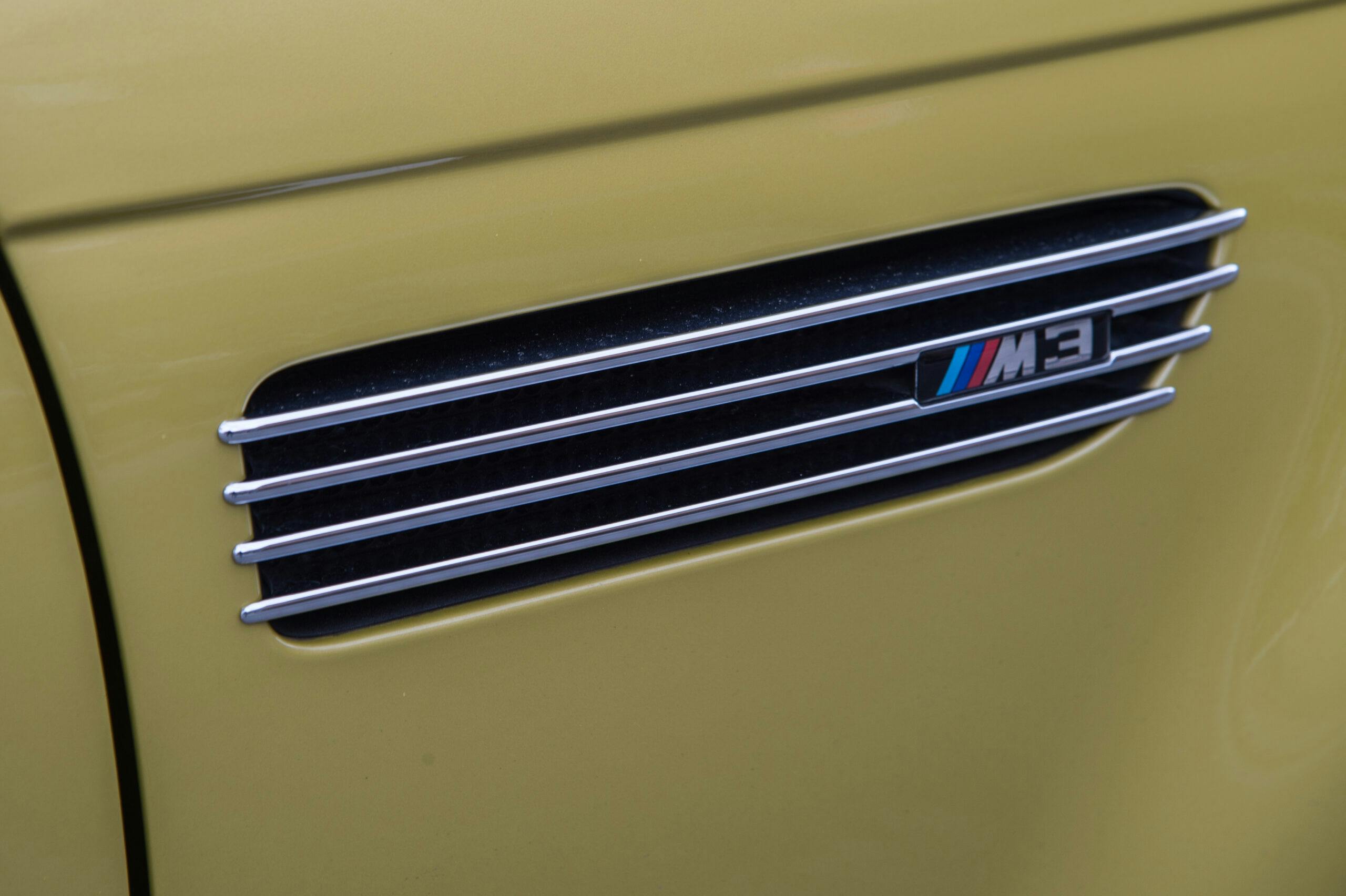 BMW M3 Coupe detail