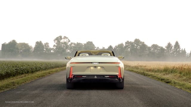 Cadillac Sollei Concept rear