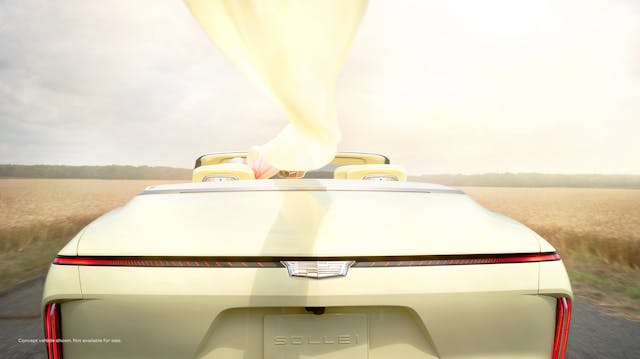 Cadillac Sollei Concept rear
