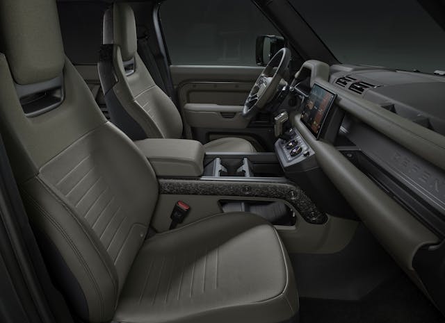 Land Rover Defender OCTA interior