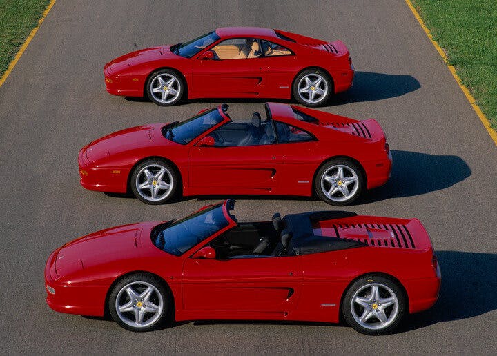 1995 Ferrari F355 GTS GTB and Spider group