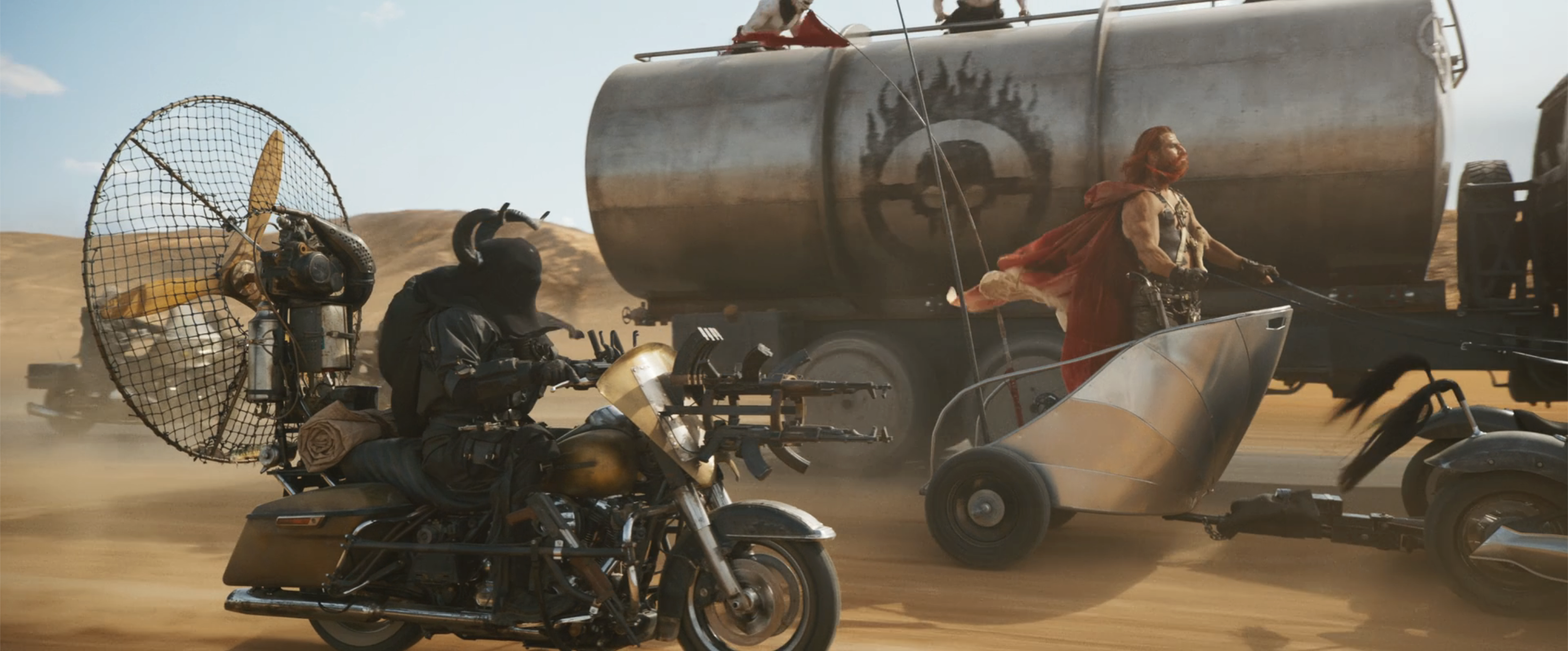 Furiosa Film Cars motorcycle chariot
