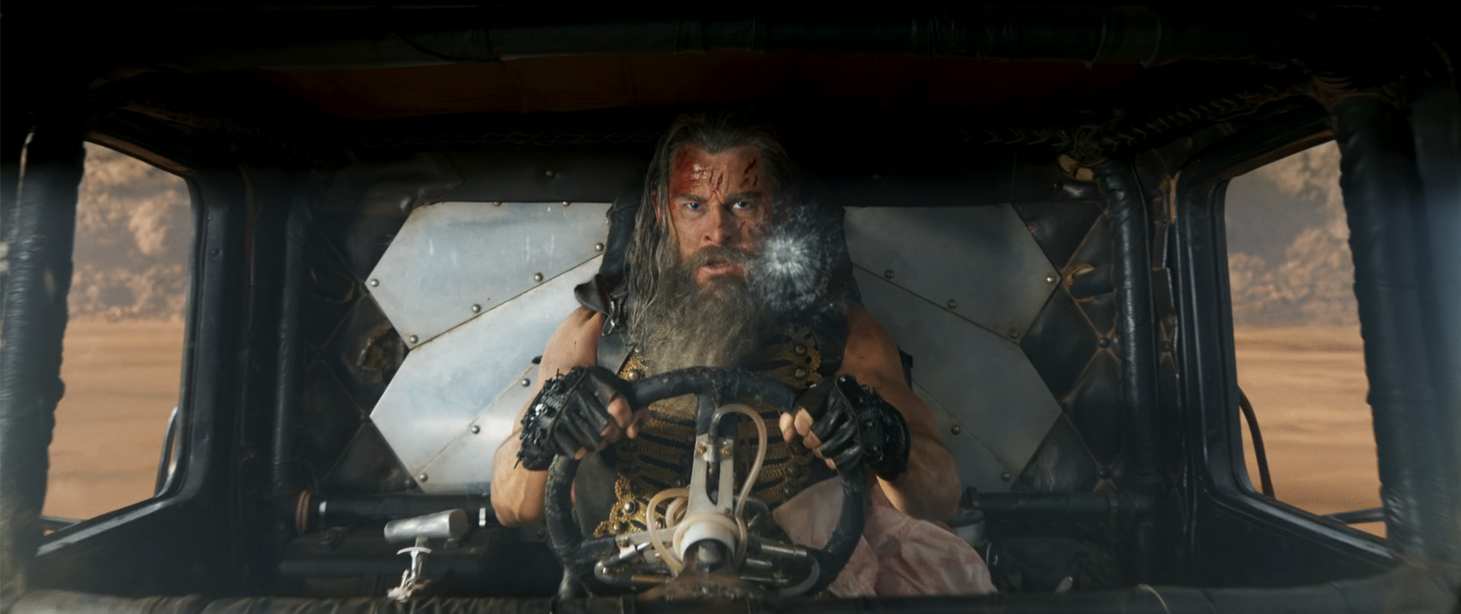 Furiosa Film Cars monster truck cockpit Hemsworth
