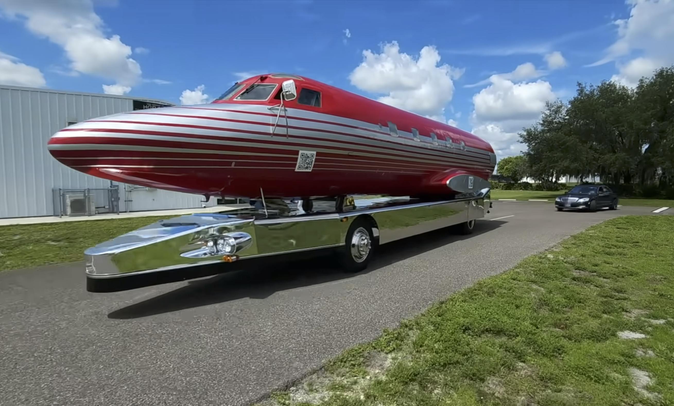 Jimmys World Elvis Jet RV front three quarter