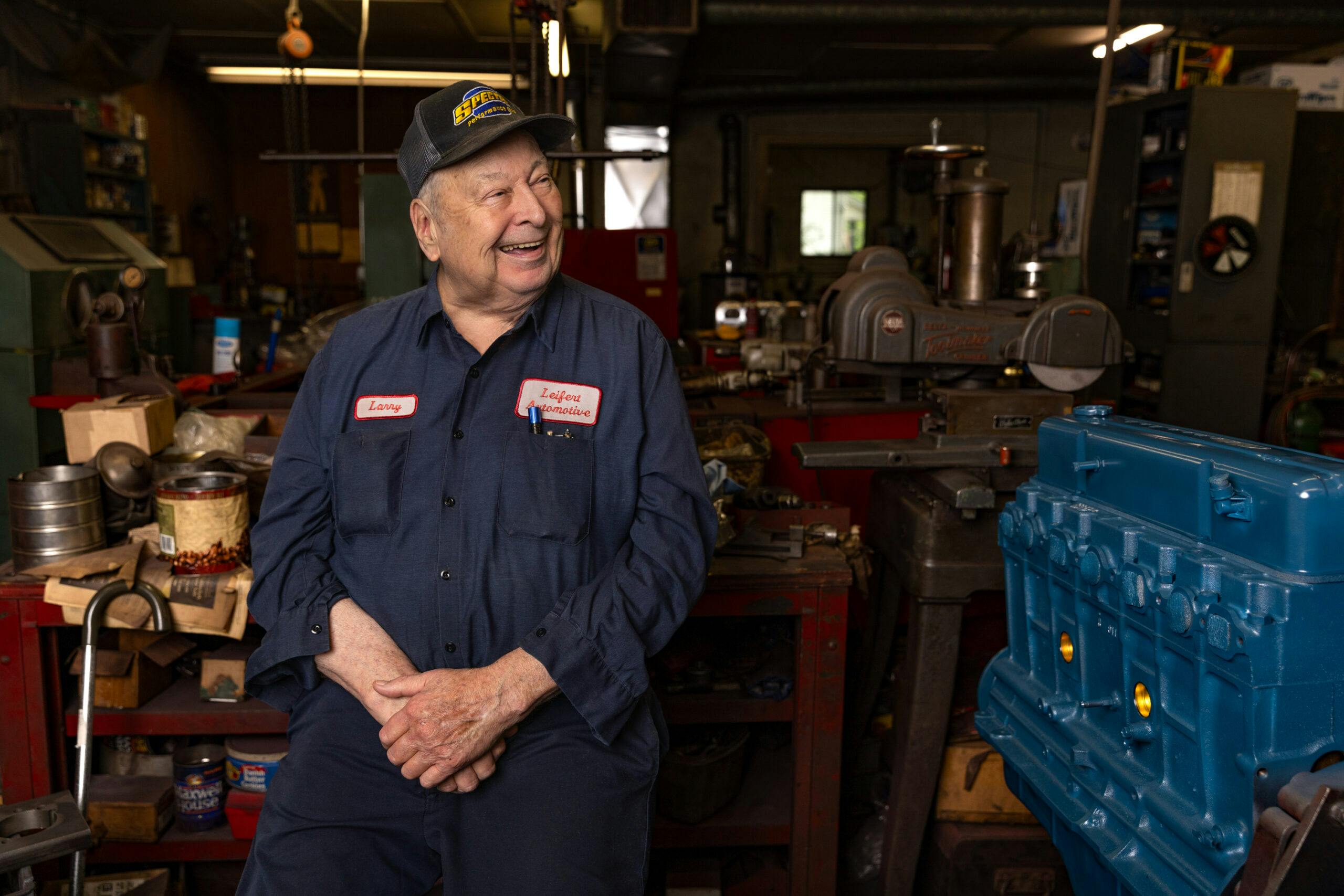 Leifert Auto Machine portrait Larry