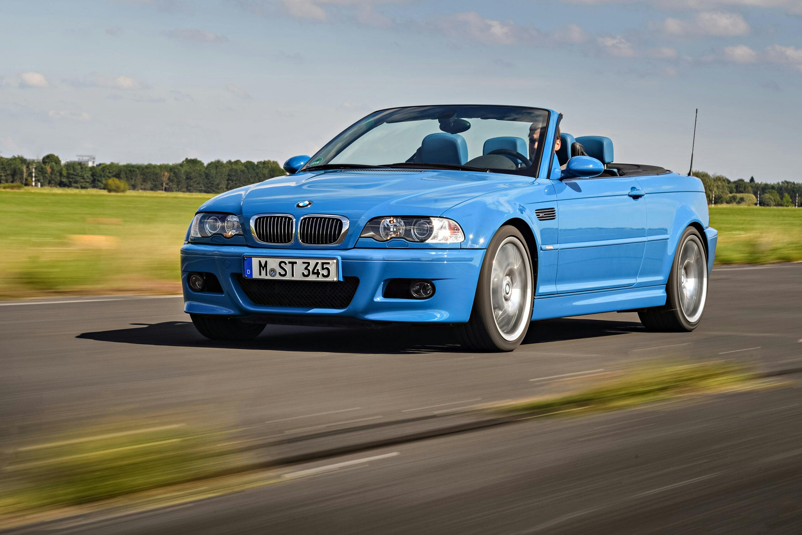 BMW E46 M3 Convertible baby blue