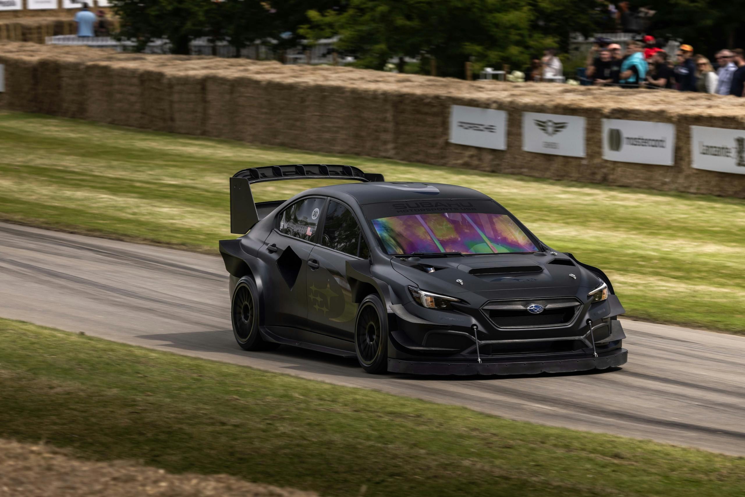 Subaru 2024 Goodwood Festival of Speed front three quarter