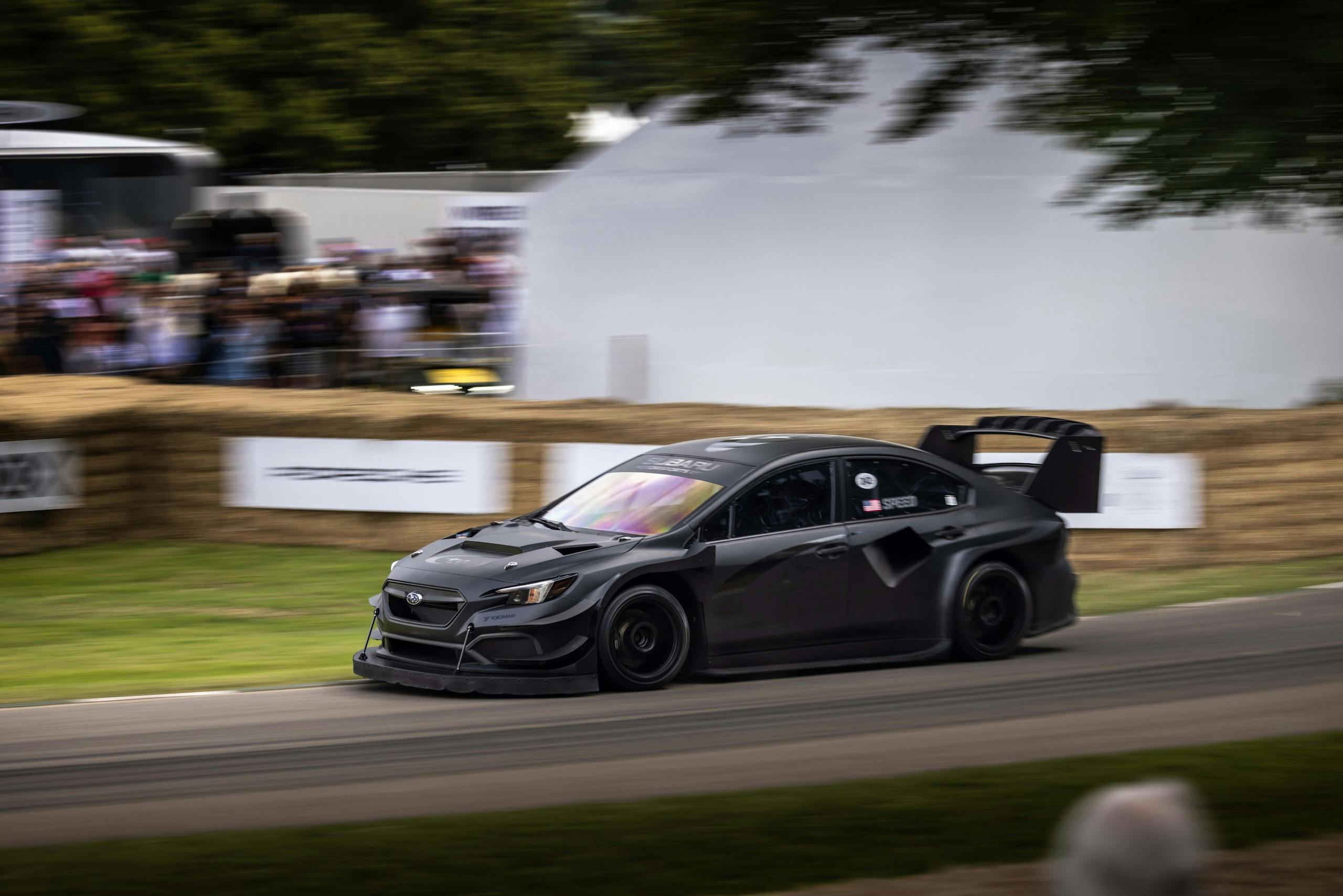 Subaru 2024 Goodwood Festival of Speed front three quarter