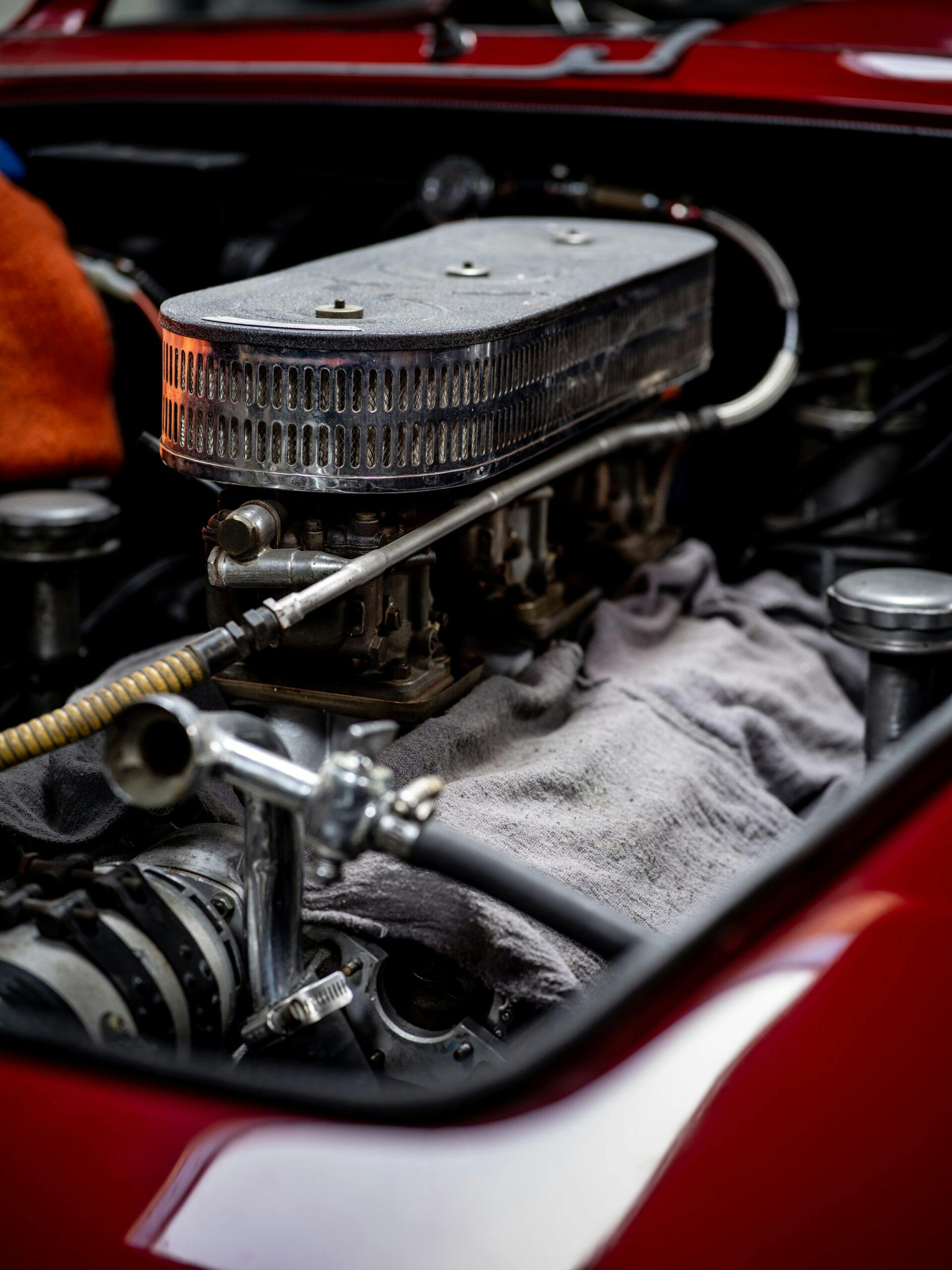 Victoria Bruno Ferrari Restoration engine vertical