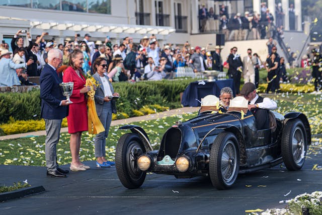 bugatti unrestored type 57 sports 2024 pebble beach concours d'elegance best in show
