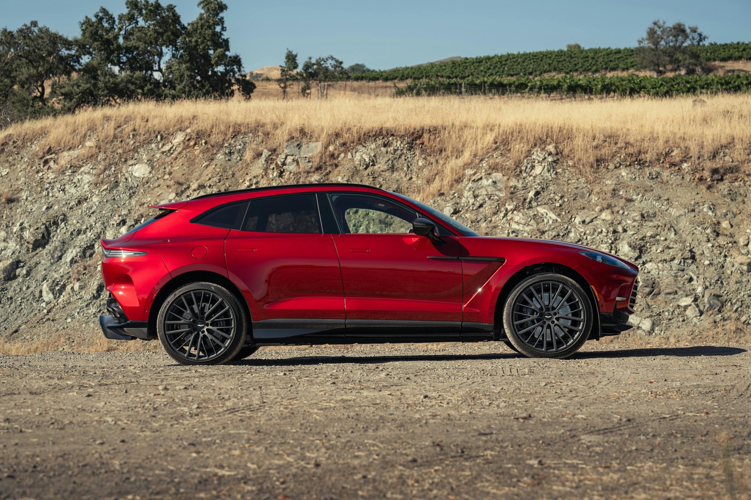 2025 Aston Martin DBX707 side profile