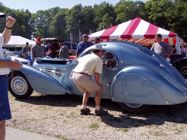 Bugatti Atlantic Replica show