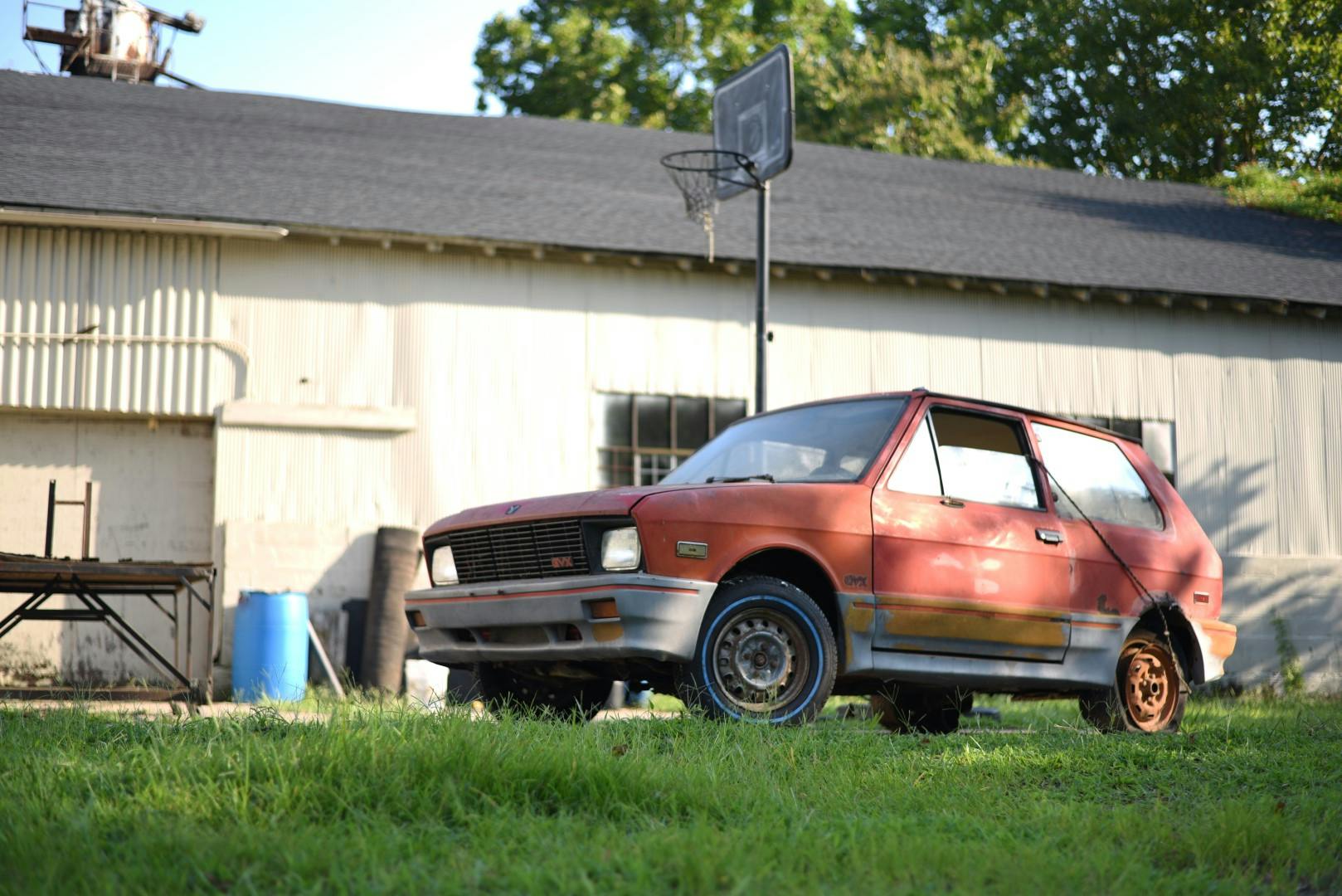 Yugo front three quarter
