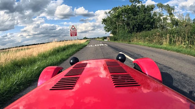 Caterham 620S Driving