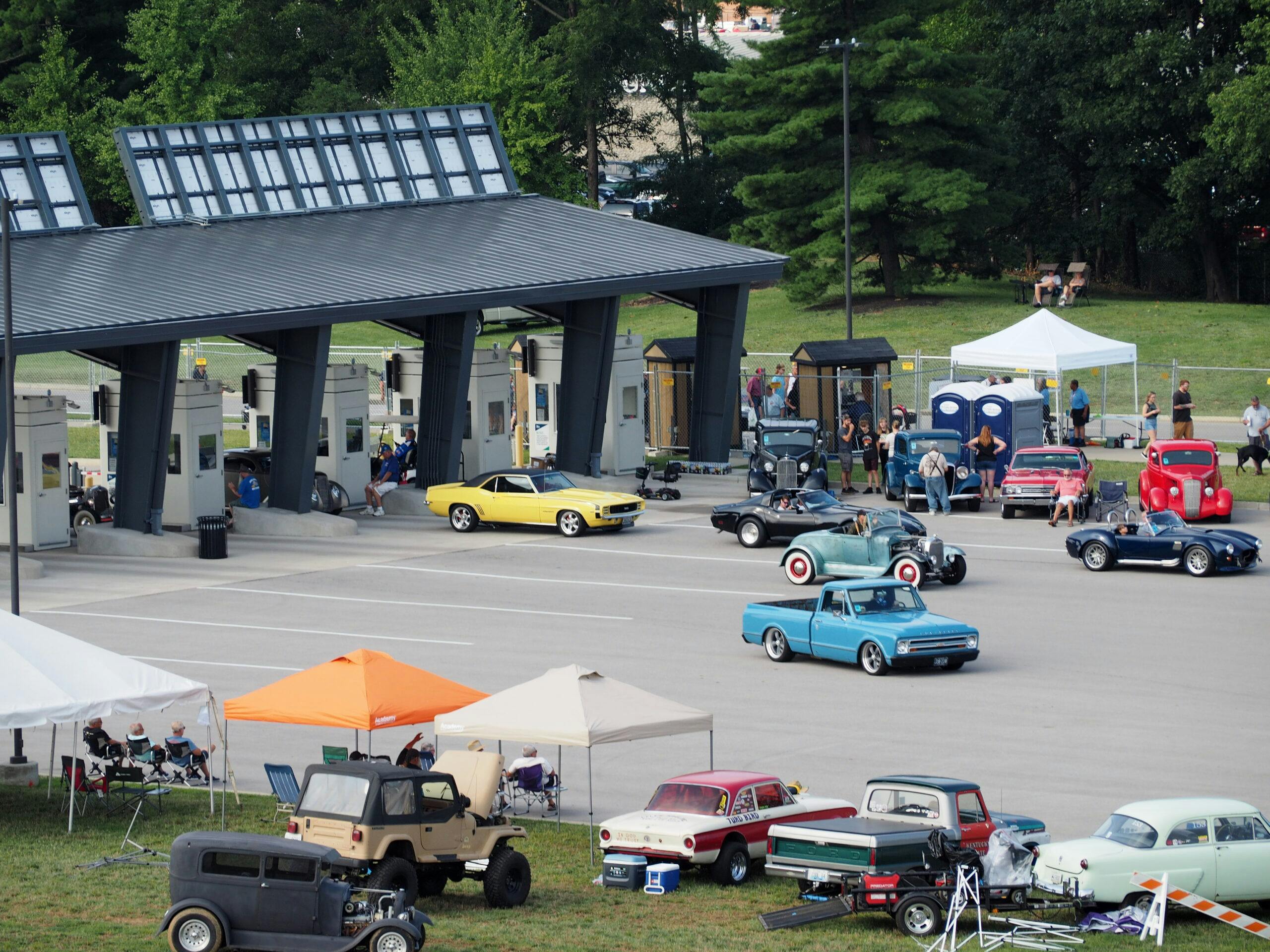 2024 NSRA Nationals 55th Anniversary street rod grounds