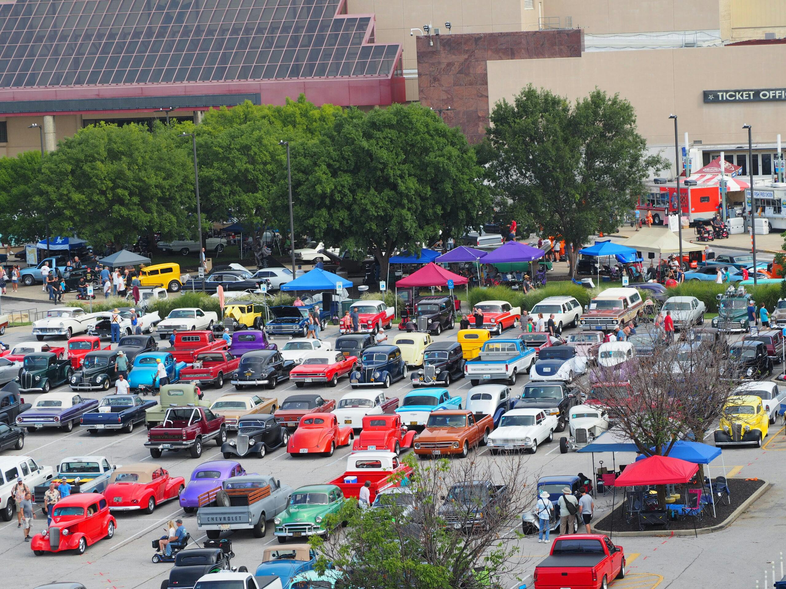 2024 NSRA Nationals 55th Anniversary street rod grounds