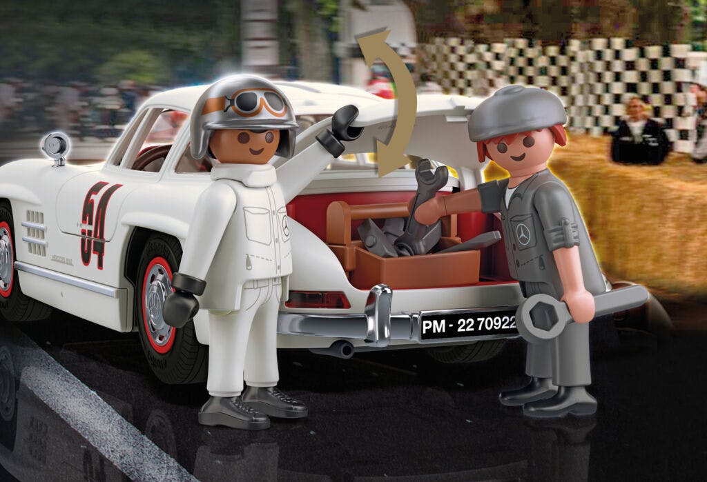 Playmobil racing mercedes