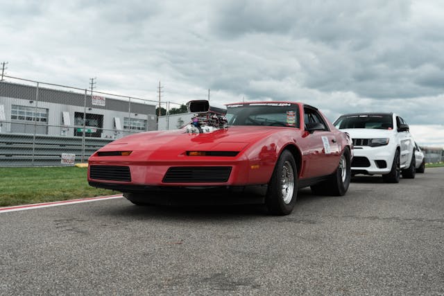 2024 Roadkill Nights drag racing event detroit michigan trans am